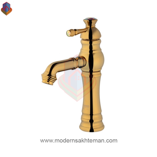 0001424_-_550 شیر روشویی پدیده مدل رومنس طلایی - Image 1