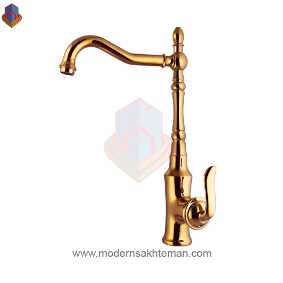 0001451_-_550 شیر ظرفشویی پدیده مدل الگانت طلایی - Image 1