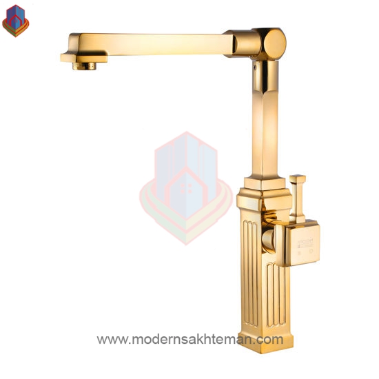0001574_-_550 شیر ظرفشویی پدیده مدل ایفل طلایی - Image 1