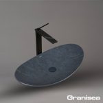 کاسه روشویی مارمونایت طوسی کد 120