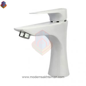 شیر روشویی راسان مدل آتیس سفید