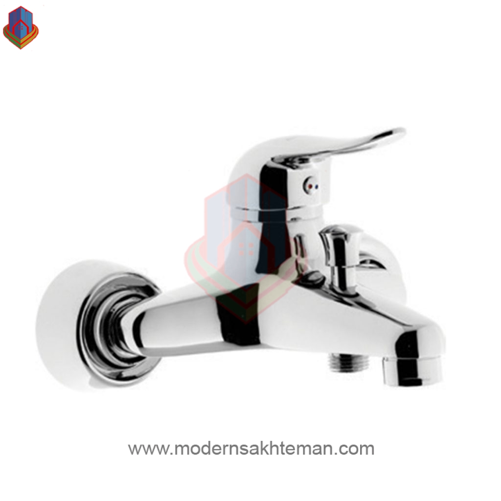 1201 شیر دوش حمام کروم درخشان مدل آوا - Image 1