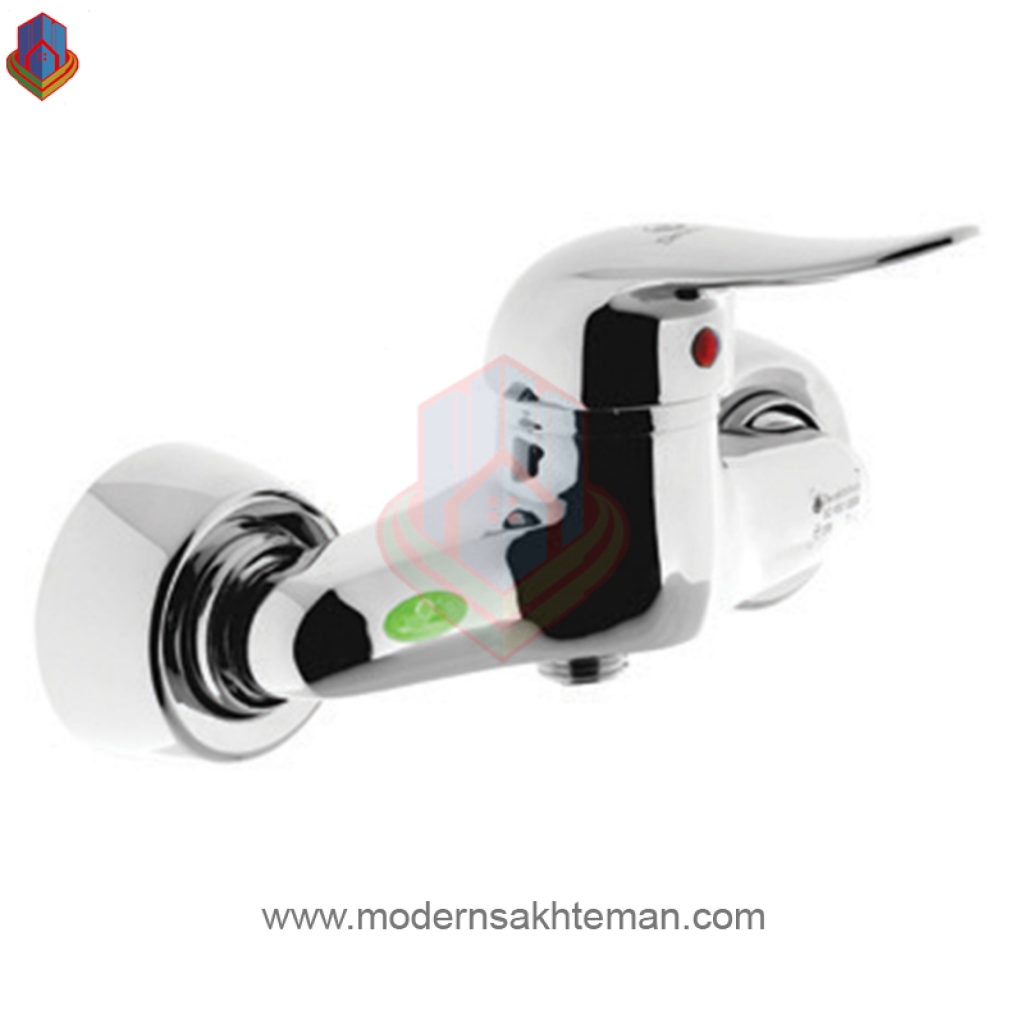 1204 شیر توالت کروم درخشان مدل آوا - Image 1