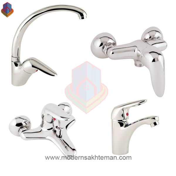 120921653 ست شیرآلات کرومات مدل کروز - Image 1