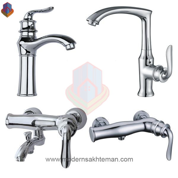 121016775 ست شیرآلات کرومات مدل پاریس - Image 1