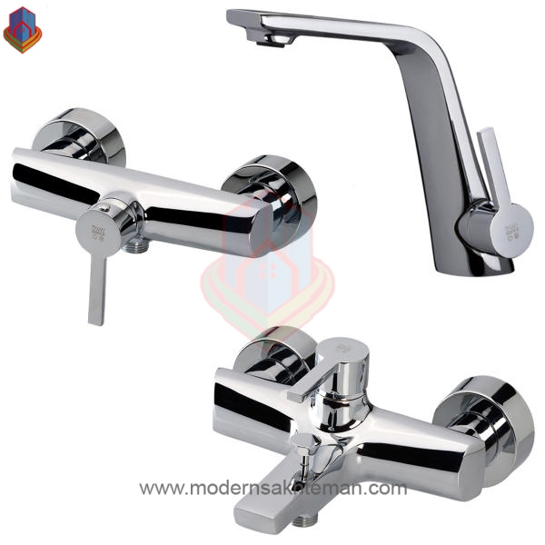 121951272 ست شیرآلات کی دبلیو سی مدل متیس - Image 1