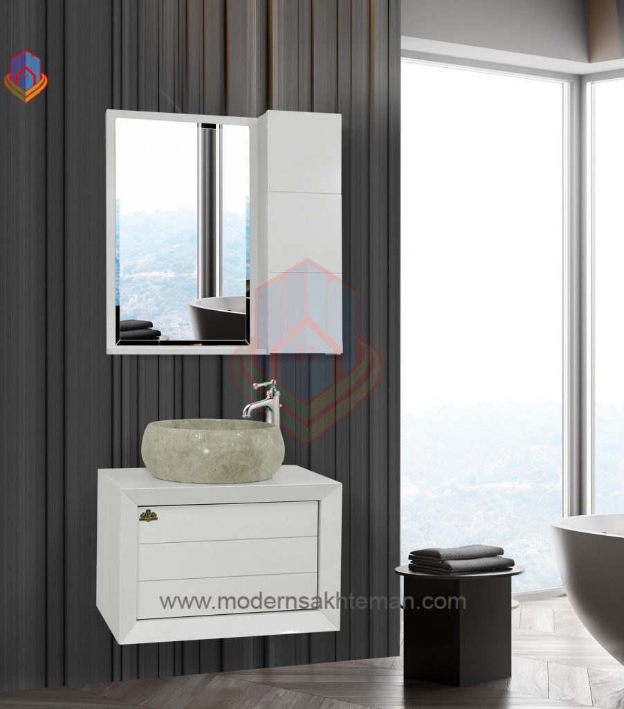 13 روشویی کابینتی پرشین مدل پرشین سفید - Image 1
