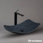 کاسه روشویی مارمونایت طوسی کد 106