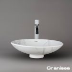 کاسه روشویی مارمونایت سفید کد 129 - Image 2