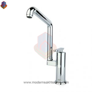 شیر ظرفشویی راسان مدل فلورا کروم