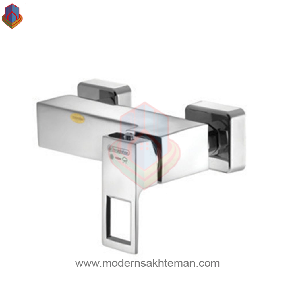 2204 شیر توالت کروم درخشان مدل جزیره - Image 1