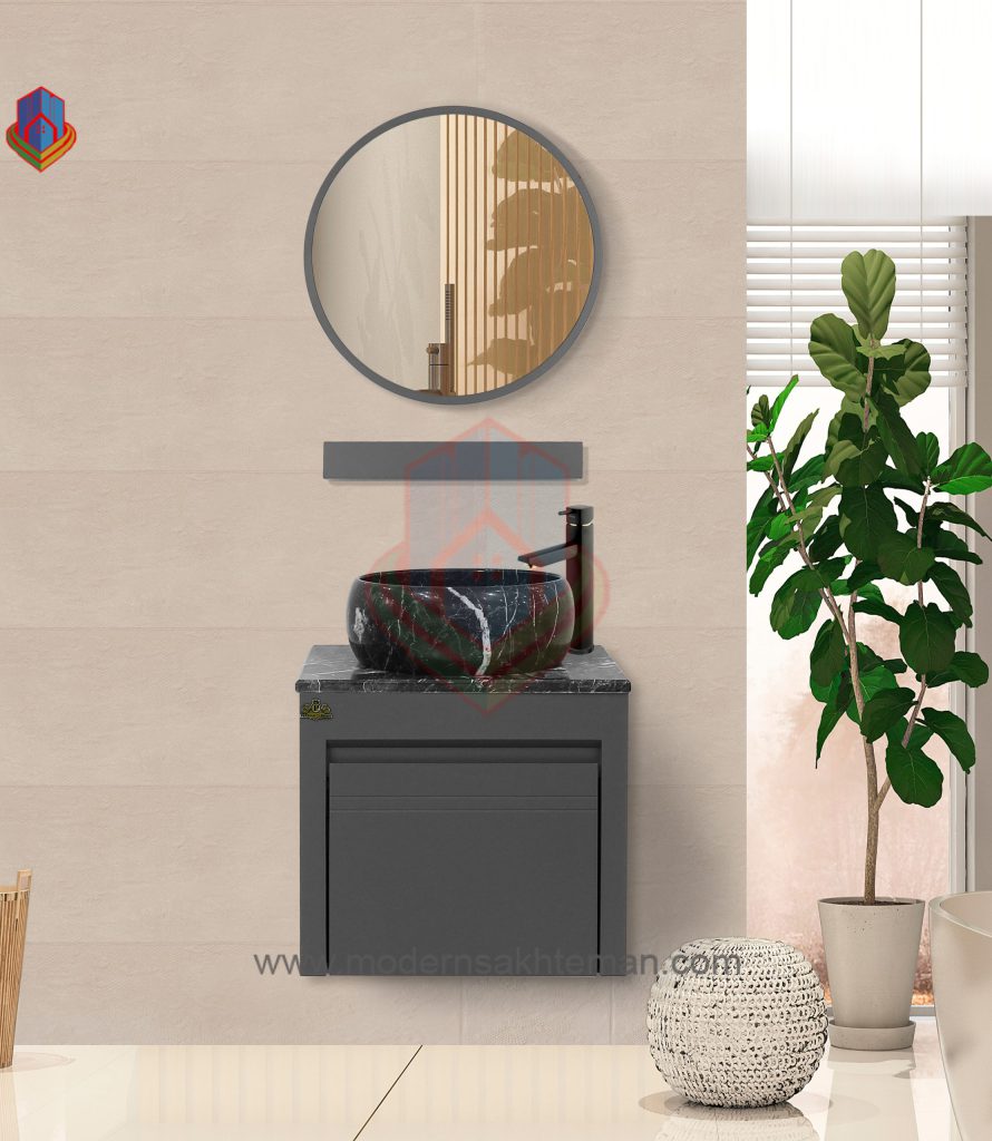 30 روشویی کابینتی پرشین مدل لیزا طوسی مات - Image 1