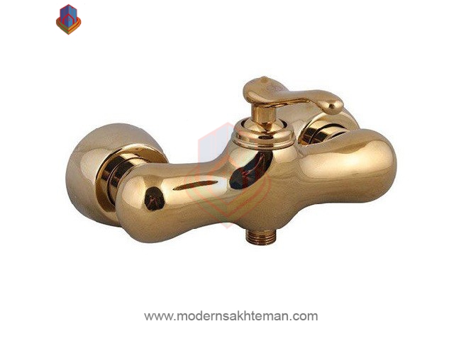 3072438 شیر توالت کرومات مدل ماموت طلایی - Image 1