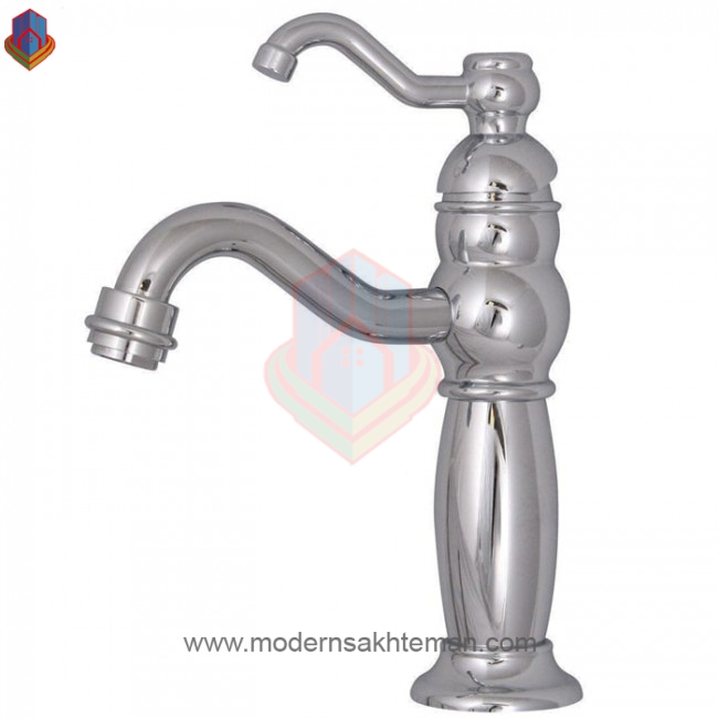 3090257 شیر روشویی کرومات مدل بنسای - Image 1