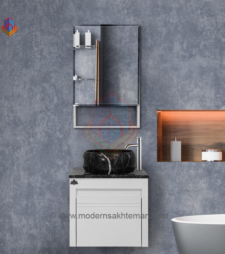 31 روشویی کابینتی پرشین مدل لیزا سفید - Image 1