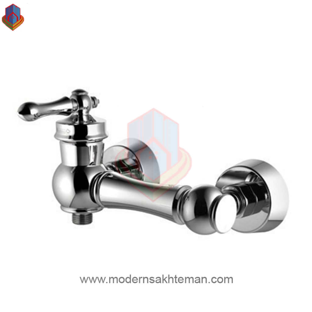 3504 شیر توالت کروم درخشان مدل آکوا - Image 1