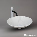 کاسه روشویی مارمونایت سفید کد 133