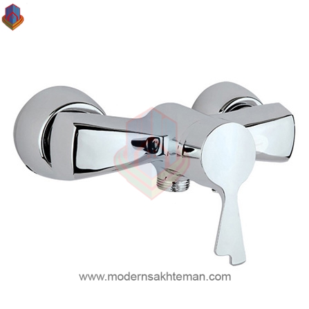 38 شیر توالت راسان مدل پاپیون کروم - Image 1