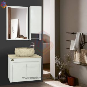 روشویی کابینتی فول ست پرشین مدل لیزا سفید