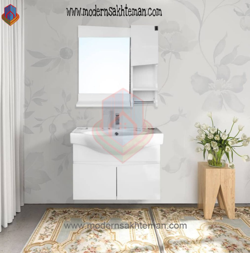 4 روشویی کابینتی پرسپولیس مدل رزا 72