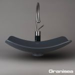 کاسه روشویی مارمونایت طوسی کد 103 - Image 2