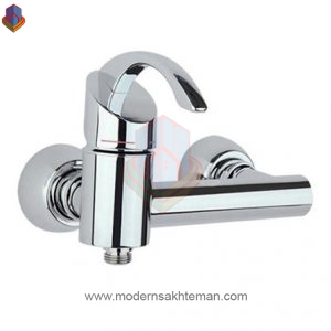 شیر توالت راسان مدل تیتانیوم کروم