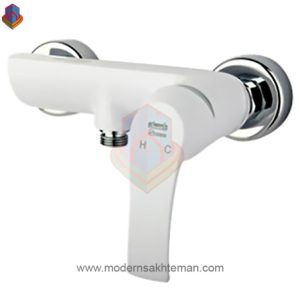 شیر توالت راسان مدل لوتوس سفید