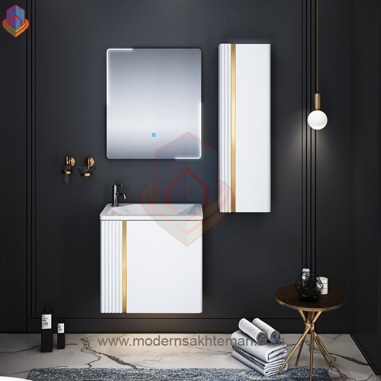 602B-1-min-768x768 روشویی کابینتی لوکس سفید کد 602B - Image 1