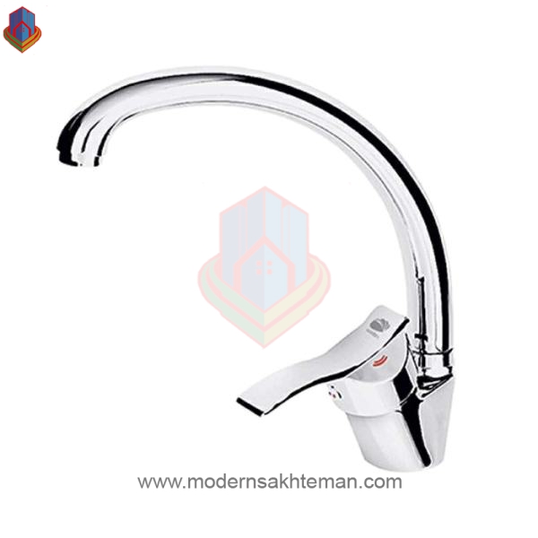70c0154c93dff51c9ce2a4ed4aa08f436258ac08_1623852319 شیر ظرفشویی کروم براق رابو مدل صدف - Image 1