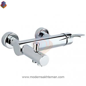 72 شیر دوش راسان مدل تندیس کروم - Image 1
