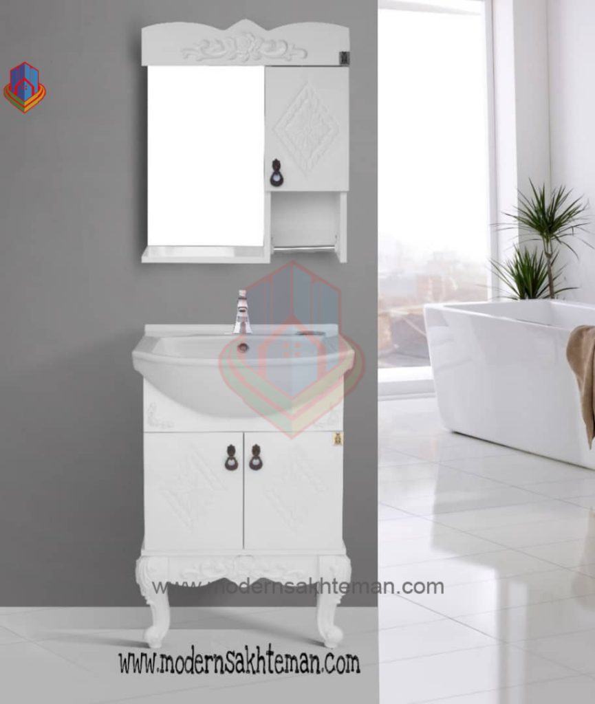 9 روشویی کابینتی رویال پرسپولیس مدل آرال 52