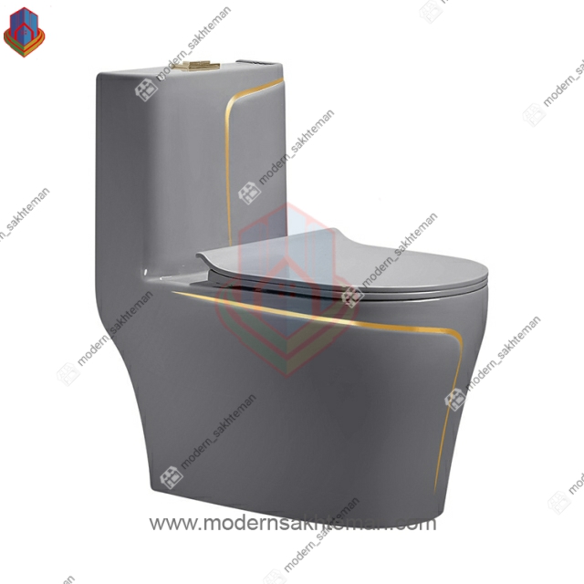IMG-20210914-WA0009 توالت فرنگی لوکس طوسی طلایی مدل RY_2212 - Image 1