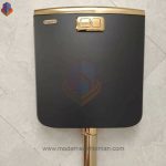 فلاش تانک روکار سنترال مشکی طلایی - Image 2