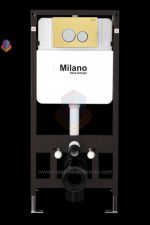 استراکچر وال هنگ Milano با کلید مخصوص طلایی - Image 4