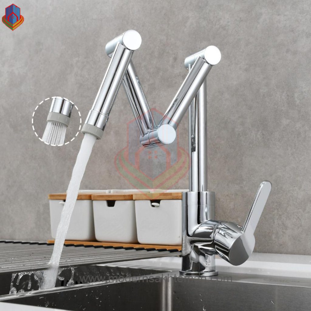 IMG-20220530-WA0001 شیر ظرفشویی لوکس بازویی کروم - Image 1