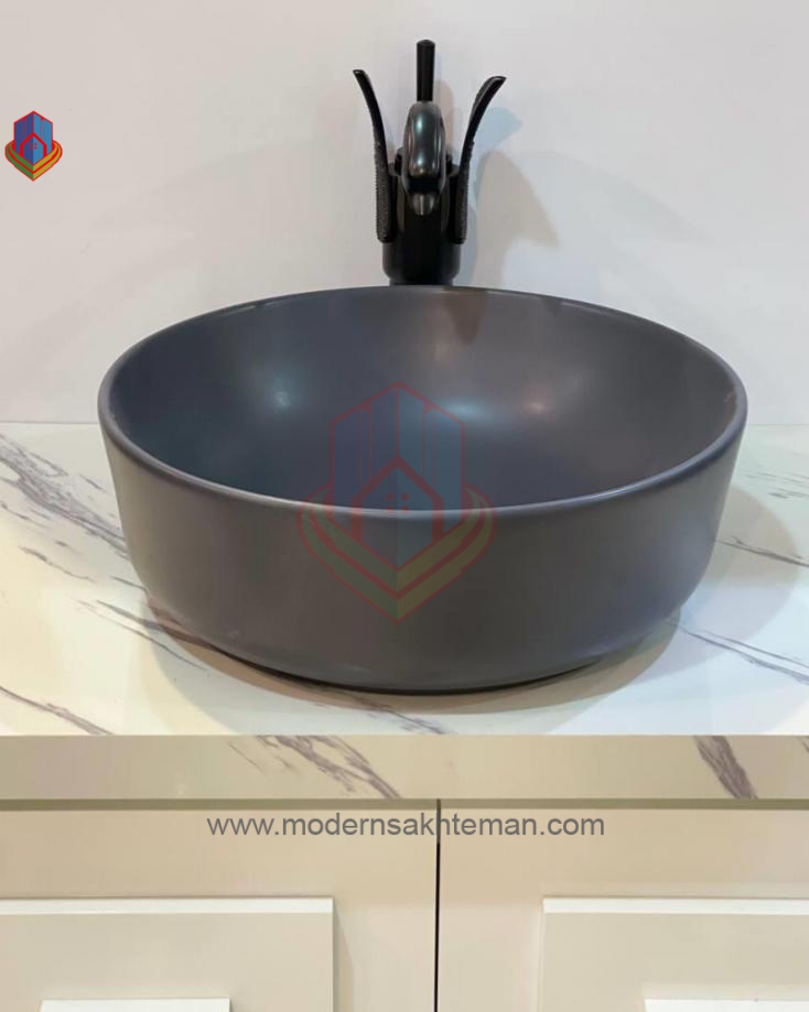 IMG-20220813-WA0000 کاسه روشویی کوتینگ طوسی مدل 3142 - Image 1