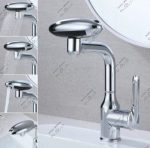 شیر روشویی چهار حالته وارداتی کروم براق