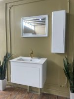 روشویی کابینتی لوکس سفید کد A107 - Image 2