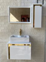 روشویی کابینتی لوکس سفید کد A113 - Image 3