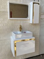 روشویی کابینتی لوکس سفید کد A113 - Image 2