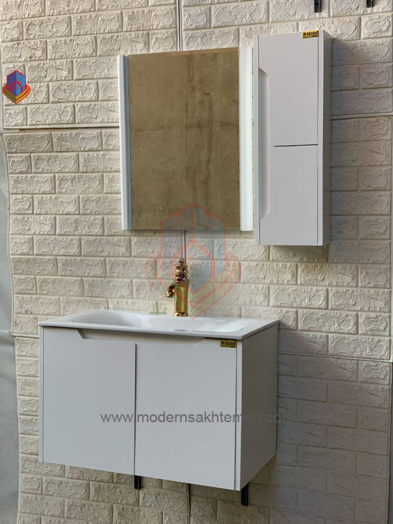 IMG_20241203_213315_258 روشویی کابینتی لوکس سفید کد A115 - Image 1