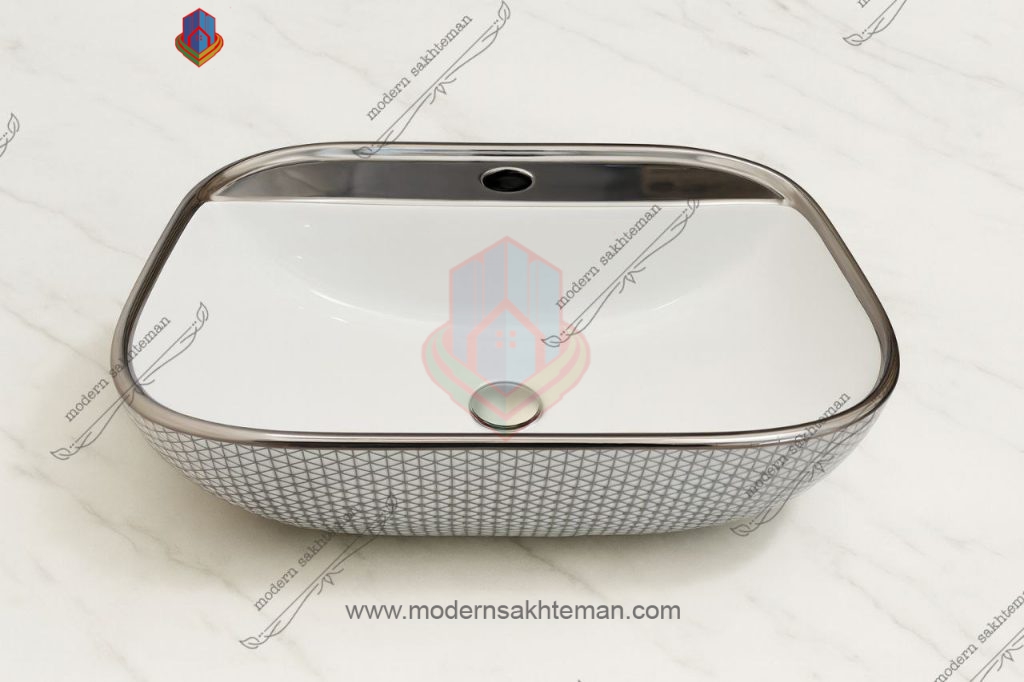 IMG_20250810_164611_467 کاسه روشویی کوتینگ سفیدکروم مدل ۳۲۰۷ - Image 1