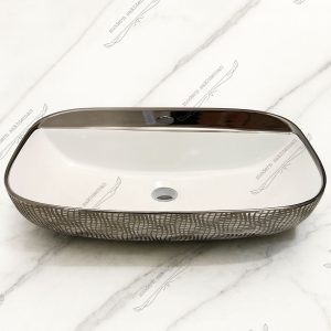 کاسه روشویی کوتینگ سفیدکروم مدل ۳۲۱۱