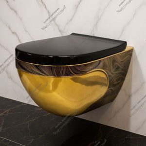 وال هنگ کوتینگ مشکی طلایی کد 388