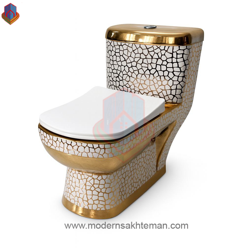 IMG_20250815_135336_858 توالت فرنگی لوکس سفید طلایی کد 3356 - Image 1