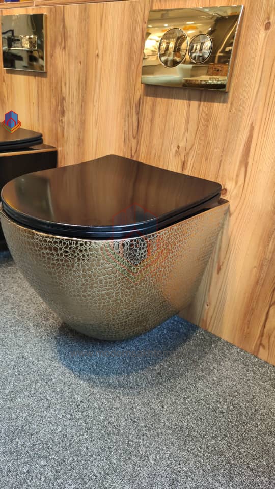 MORANA wall hung SR_6670 black and gold وال هنگ لوکس ایتالیایی Morana مدل SR_6670