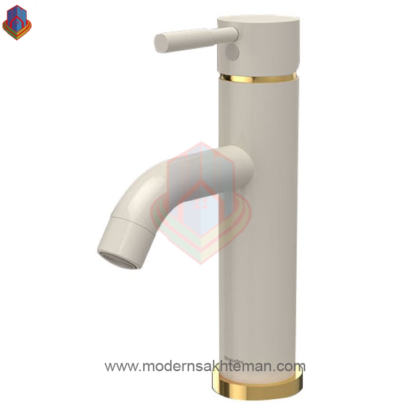 MgLfgEAdQBkrtBCB شیر روشویی شودر مدل مارینو شیری طلایی - Image 1