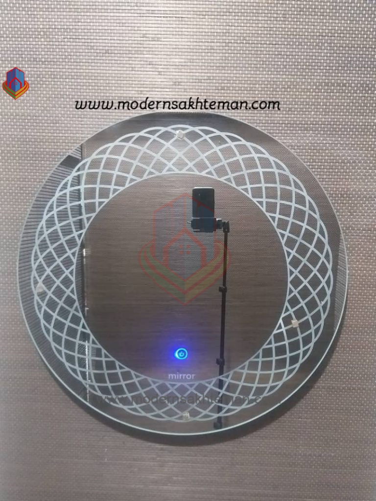 Mirror circle Smart Backlitgt Mirror C219 آینه بک لایت هوشمند میرور (Mirror) کد C219