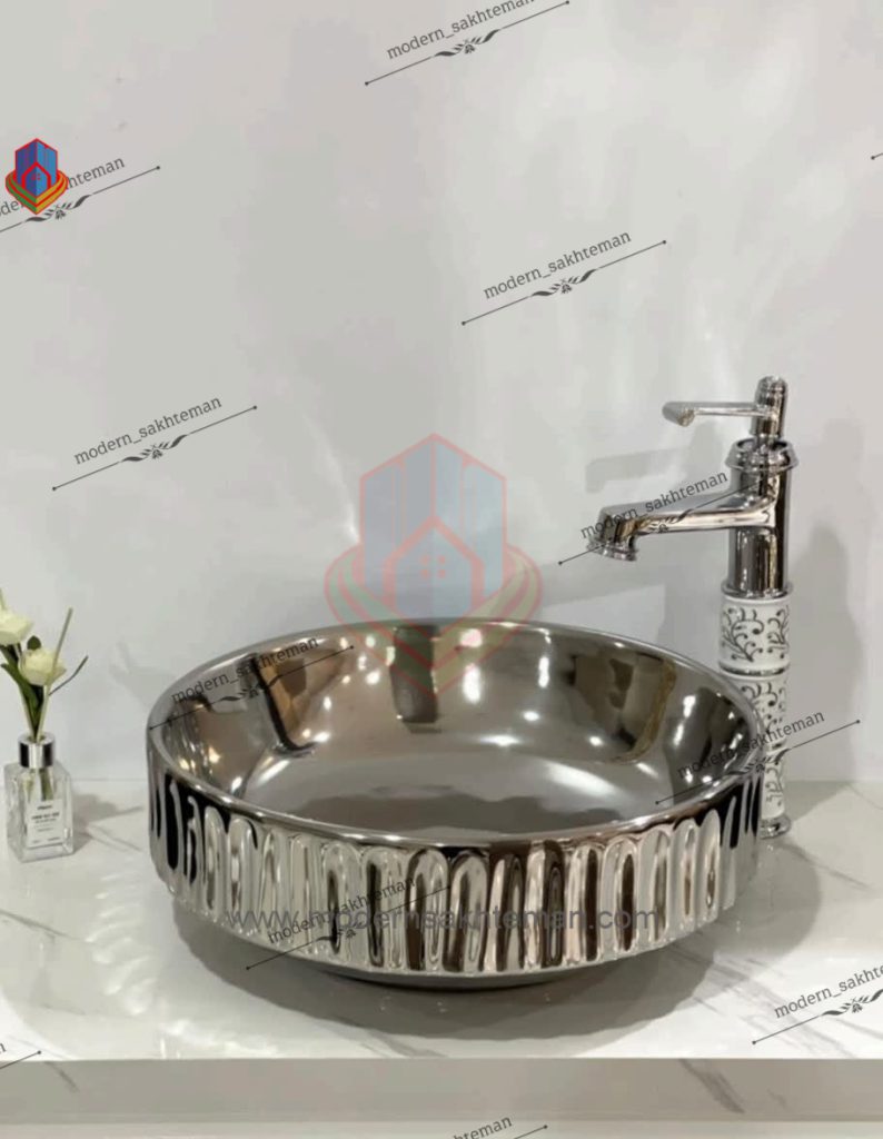 Photo_1648146837525 کاسه روشویی کوتینگ کروم مدل 3070 - Image 1
