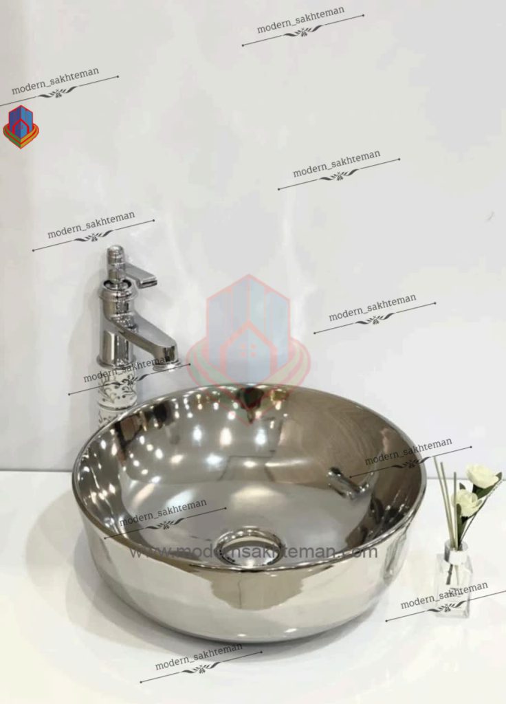 Photo_1648146941449 کاسه روشویی کوتینگ کروم مدل 3078 - Image 1